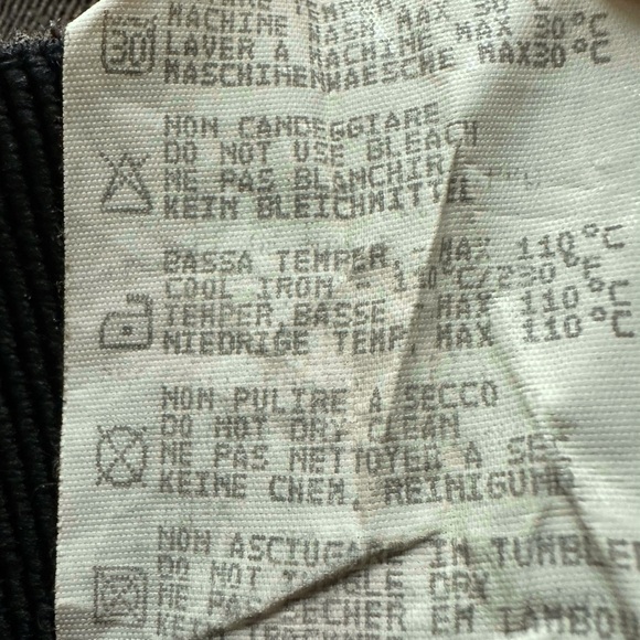 Vintage Post Card Italian Design Ski Pants Brown Floral Embroidered Stirrup - XS - Picture 9 of 16